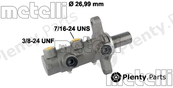 Metelli 05-0809 — Brake Master Cylinder