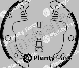 Metelli 53-0341 — Brake Shoe Set