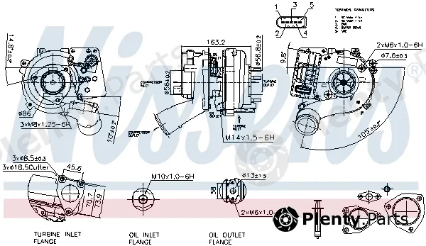 Nissens 93534 — Charger, charging (supercharged/turbocharged) ** FIRST FIT **