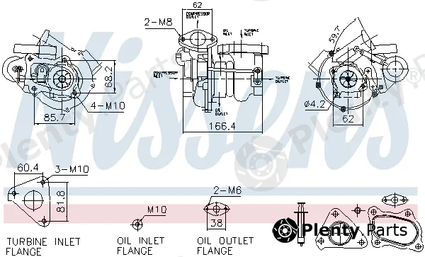 Nissens 93732 — Charger, charging (supercharged/turbocharged) ** FIRST FIT **