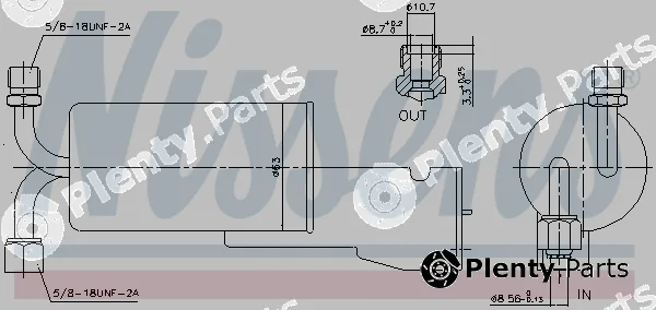 Nissens 95120 — Dryer, air conditioning