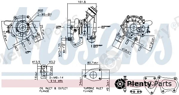 Nissens 93233 — Charger, charging (supercharged/turbocharged) ** FIRST FIT **