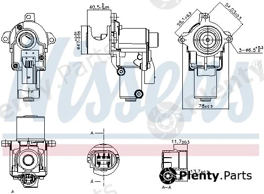 Nissens 98217 — EGR Valve