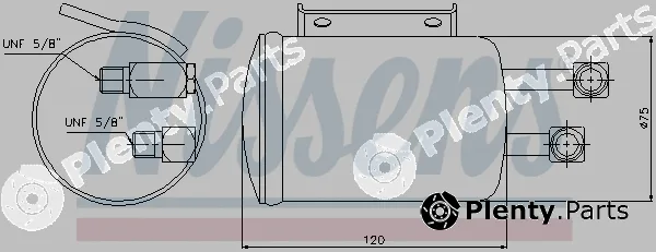 Nissens 95106 — Dryer, air conditioning