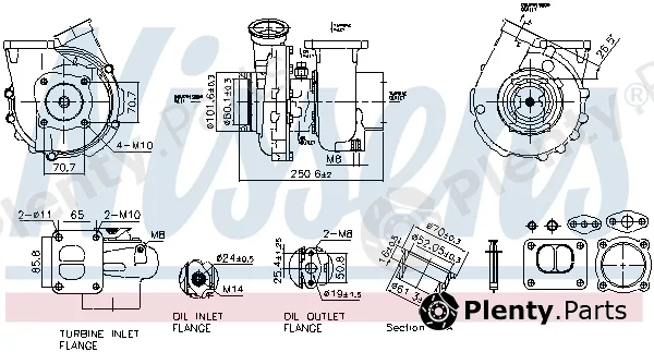 Nissens 93697 — Charger, charging (supercharged/turbocharged) ** FIRST FIT **