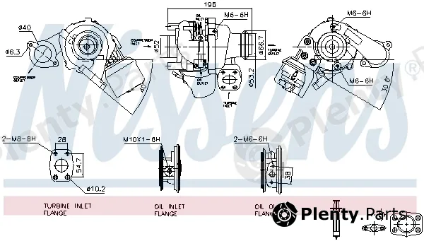 Nissens 93258 — Charger, charging (supercharged/turbocharged) ** FIRST FIT **