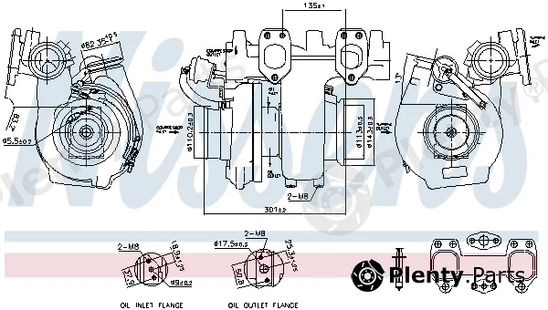 Nissens 93694 — Charger, charging (supercharged/turbocharged) ** FIRST FIT **