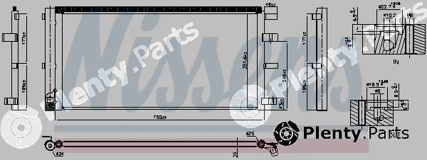 Nissens 940829 — Condenser, air conditioning ** FIRST FIT **