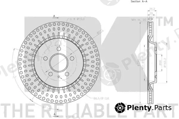 NK 3147156 — Brake Disc