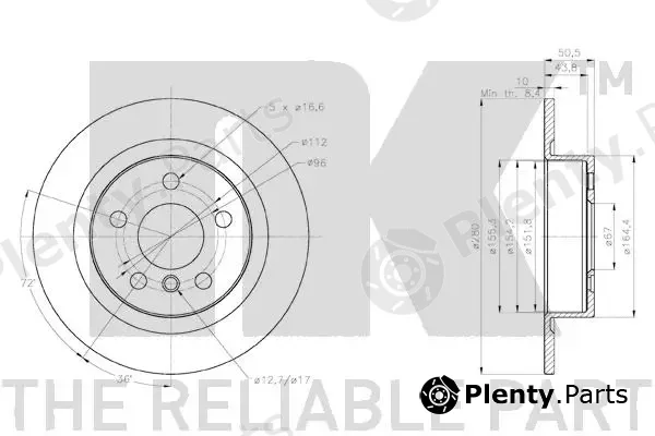 NK 3115119 — Brake Disc