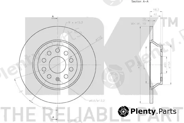 NK 3147160 — Brake Disc