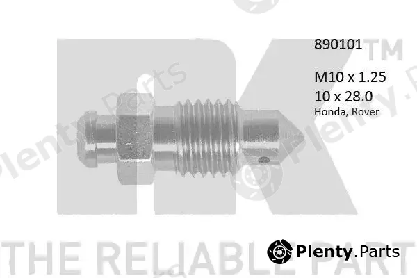 NK 890101 — Breather Screw/Valve