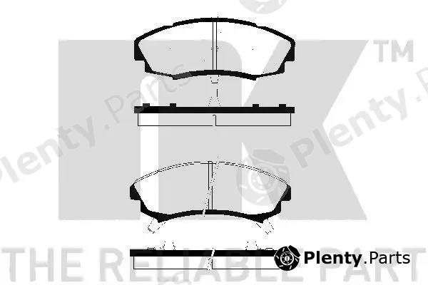NK 229207 — Brake Pad Set, disc brake