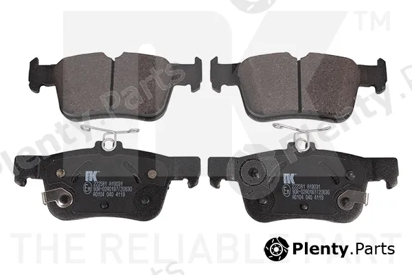 NK 222581 — Brake Pad Set, disc brake