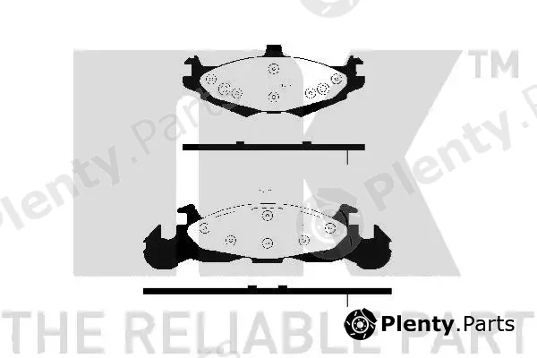 NK 229302 — Brake Pad Set, disc brake