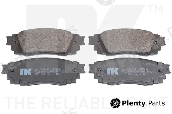 NK 2245117 — Brake Pad Set, disc brake