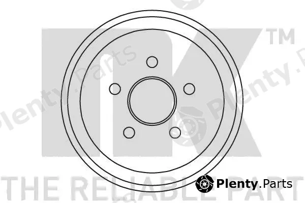 NK 259303 — Brake Drum