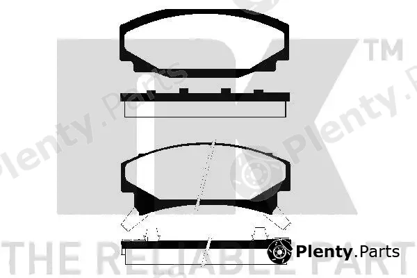 NK 229208 — Brake Pad Set, disc brake