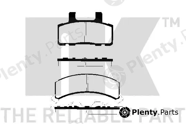 NK 229210 — Brake Pad Set, disc brake