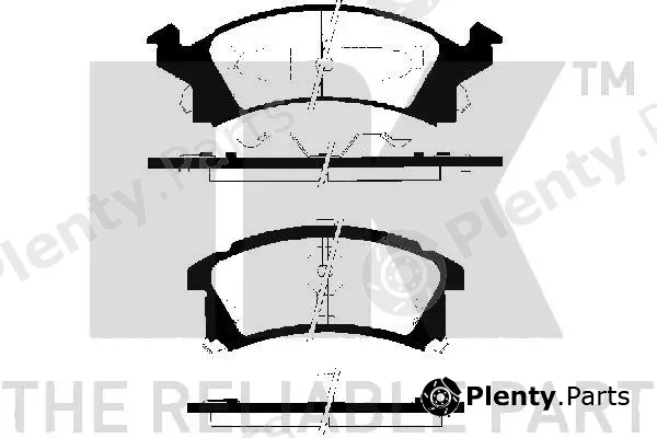 NK 229215 — Brake Pad Set, disc brake