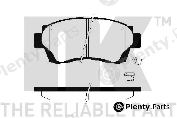NK 224535 — Brake Pad Set, disc brake