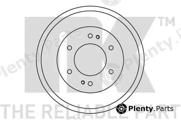 NK 253407 — Brake Drum