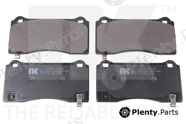 NK 2266004 — Brake Pad Set, disc brake