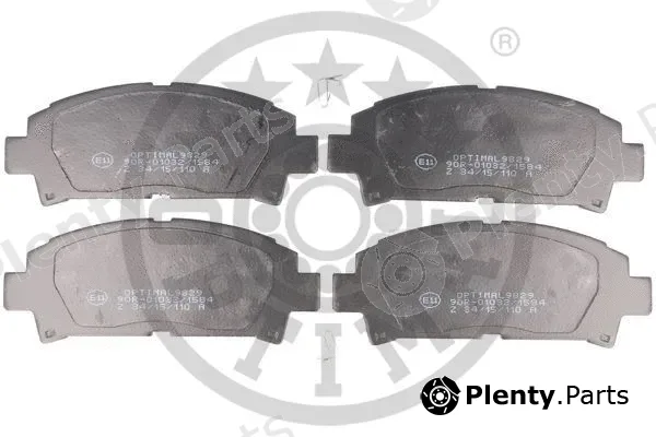 Optimal BP-09829 — Brake Pad Set, disc brake