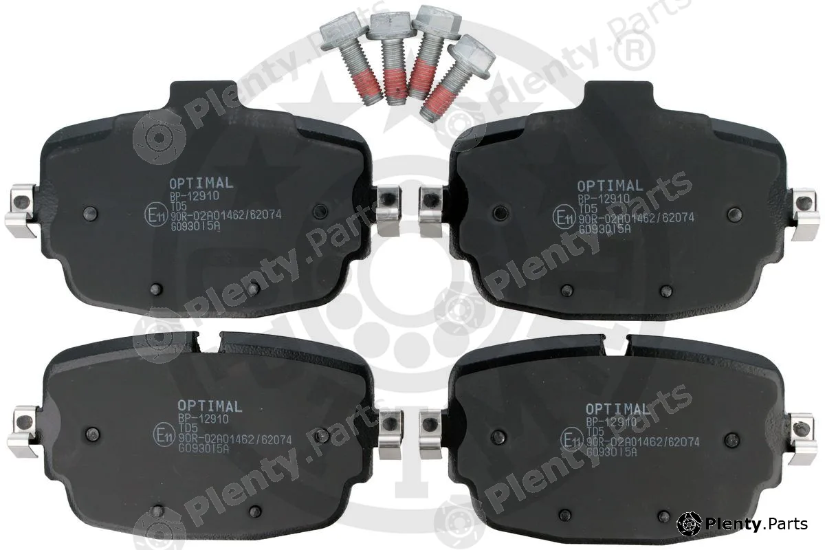 Optimal BP-12910 — Brake Pad Set, disc brake