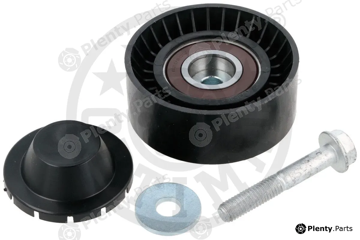 Optimal 0-N2547 — Deflection/Guide Pulley, V-ribbed belt