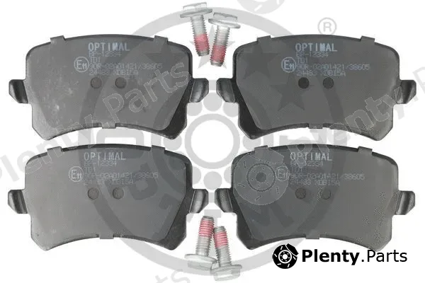 Optimal 12334 — Brake Pad Set, disc brake