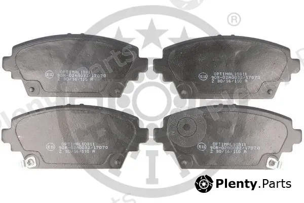 Optimal 10311 — Brake Pad Set, disc brake