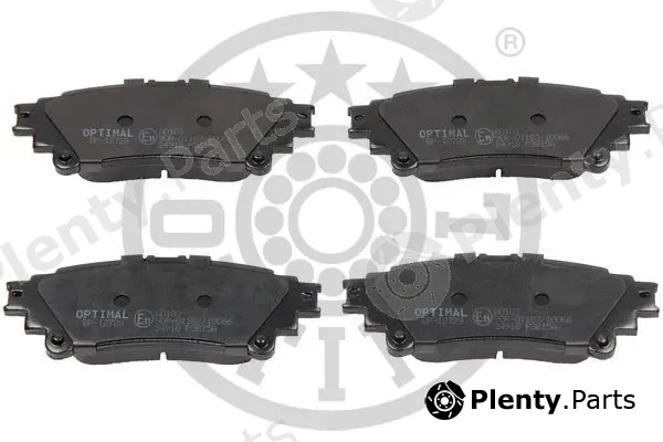 Optimal 12729 — Brake Pad Set, disc brake