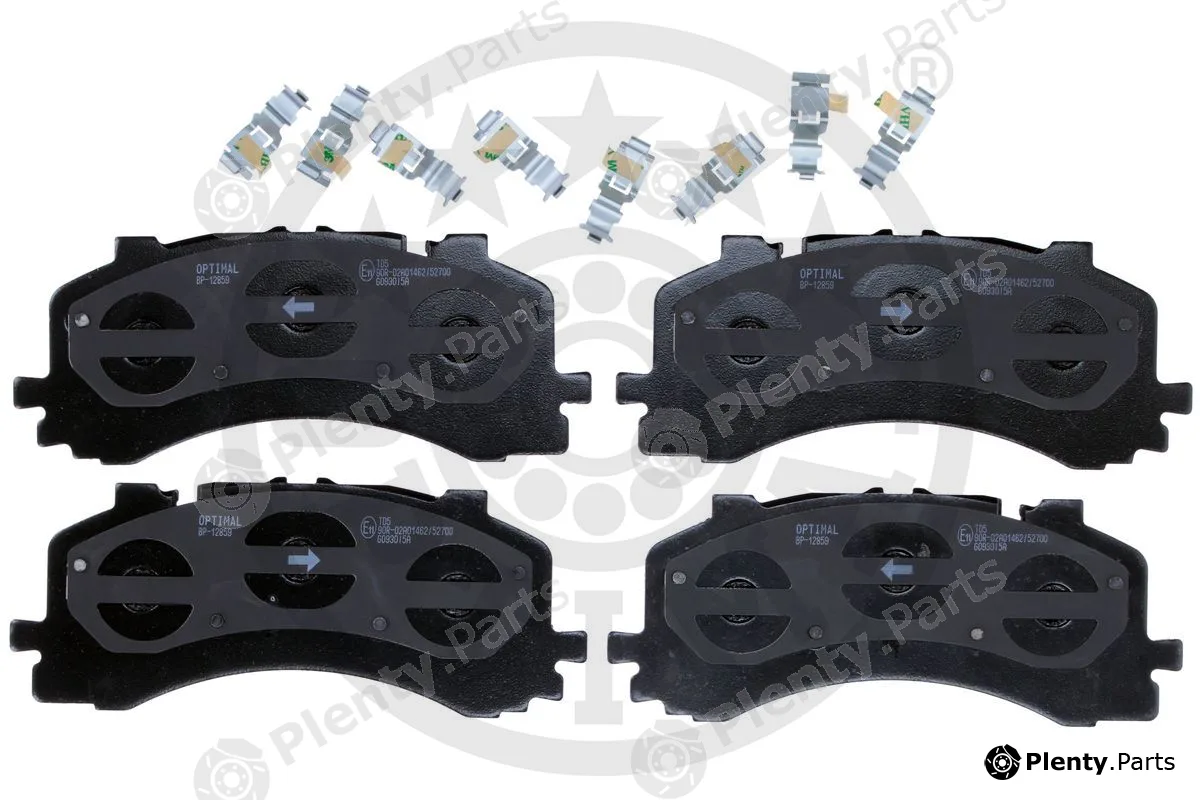 Optimal BP-12859 — Brake Pad Set, disc brake