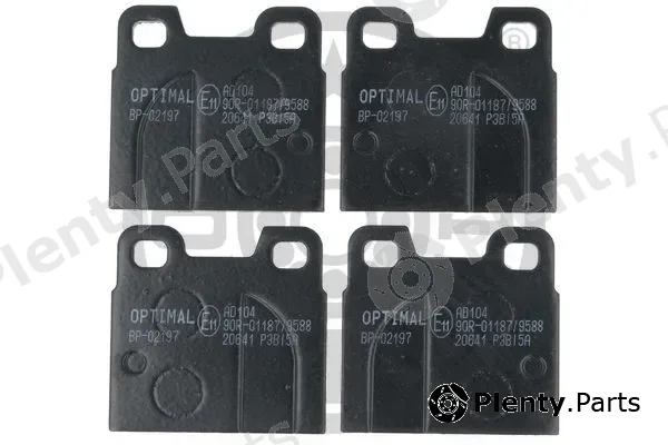 Optimal 2197 — Brake Pad Set, disc brake