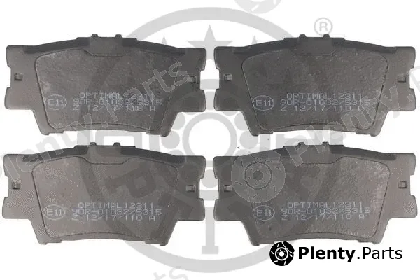 Optimal BP-12311 — Brake Pad Set, disc brake