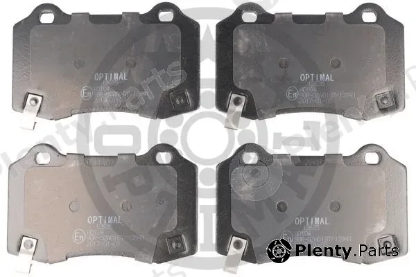 Optimal 12635 — Brake Pad Set, disc brake