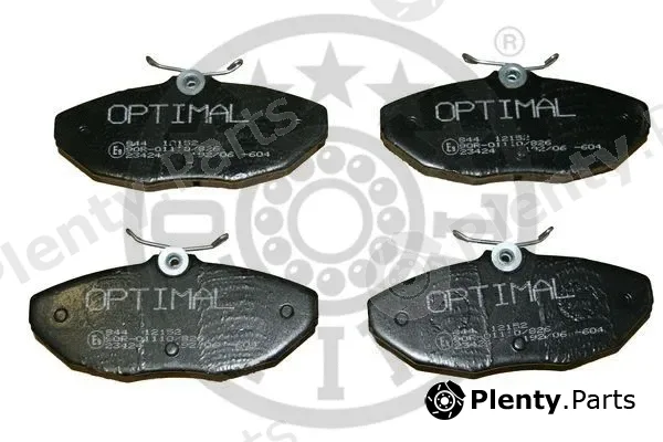 Optimal 12152 — Brake Pad Set, disc brake