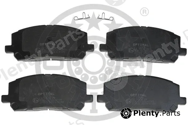 Optimal 12496 — Brake Pad Set, disc brake