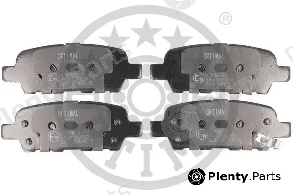 Optimal 12373 — Brake Pad Set, disc brake