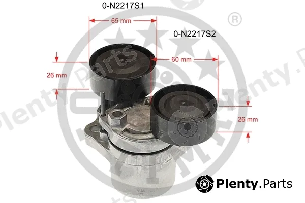 Optimal 0-N2217 — Belt Tensioner, V-ribbed belt