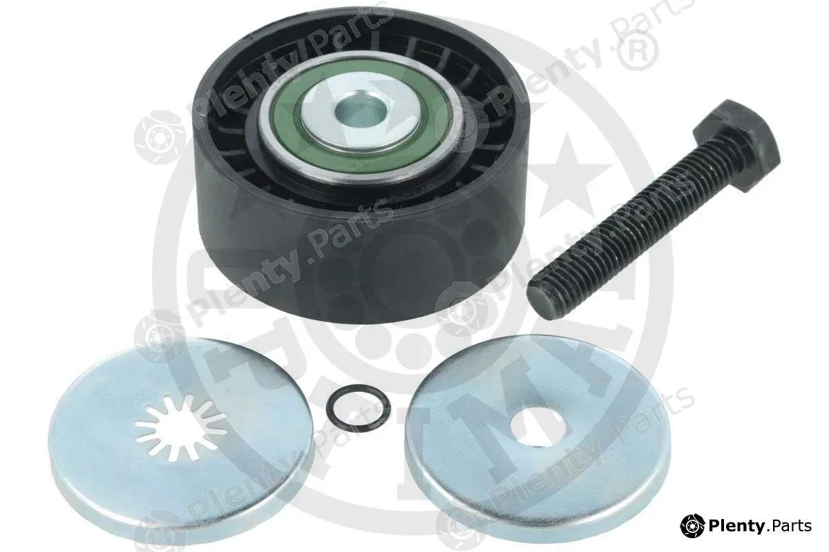 Optimal 0-N2550 — Deflection/Guide Pulley, V-ribbed belt