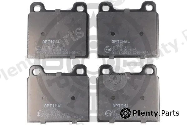 Optimal BP-02110 — Brake Pad Set, disc brake