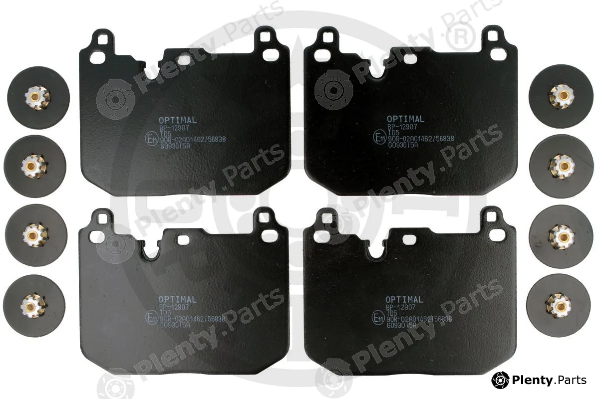 Optimal BP-12907 — Brake Pad Set, disc brake