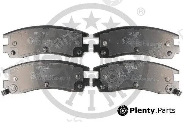 Optimal BP-10191 — Brake Pad Set, disc brake