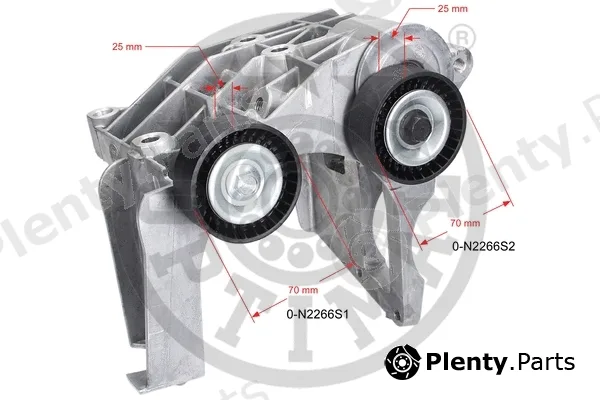 Optimal 0-N2266 — Belt Tensioner, V-ribbed belt