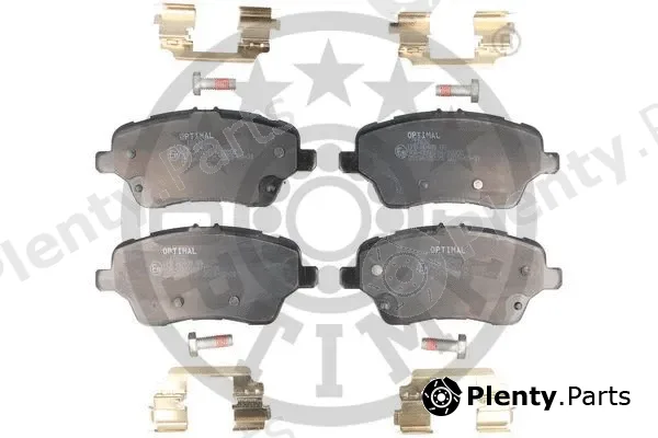 Optimal 12632 — Brake Pad Set, disc brake