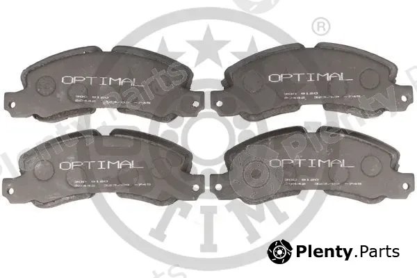 Optimal 8120 — Brake Pad Set, disc brake