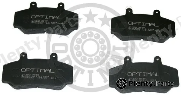 Optimal 9610 — Brake Pad Set, disc brake