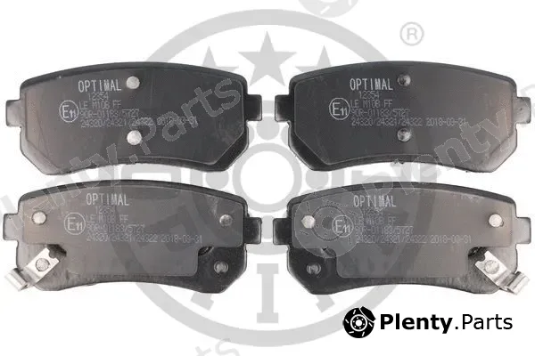 Optimal 12354 — Brake Pad Set, disc brake